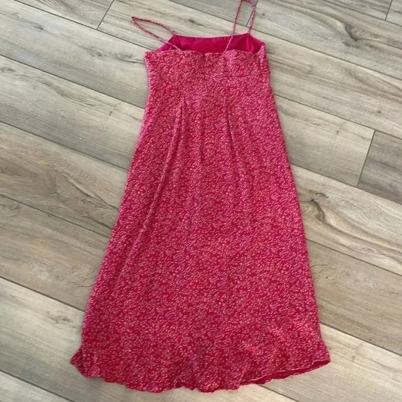 Hot pink Gap size 4 dress with spaghetti straps - Picture 6 of 8